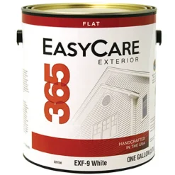 365 Exterior Latex House Paint, Flat, Tintable White, Gallon (Pack of 4)