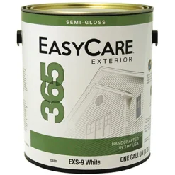 365 Exterior Latex House Paint, Semi-Gloss, Tintable White, Gallon (Pack of 4)
