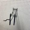 16 in. 250 Black Metal Broom Hook Display Peg Hook 1 pk