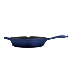 10 in Enameled Cast-Iron Series 1000 Skillet - Gradated Cobalt