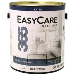 365 Interior Latex Wall Paint & Primer In One, Satin, Tintable White, Gallon (Pack of 4)