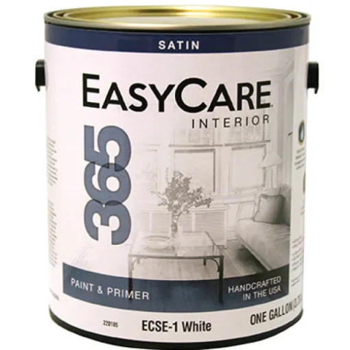 365 Interior Latex Wall Paint & Primer In One, Satin, Tintable White, Gallon (Pack of 4)
