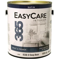 365 Interior Paint/Primer, Satin, Latex, Deep Base, 1-Gal. (Pack of 4)