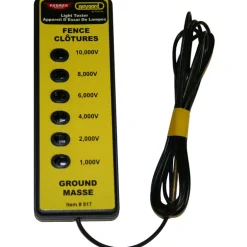6 LIGHT TESTER PLS BK/YW