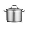 3 Pc - 6 Qt Stainless Steel Pasta Cooker