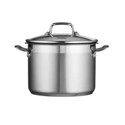 3 Pc - 6 Qt Stainless Steel Pasta Cooker
