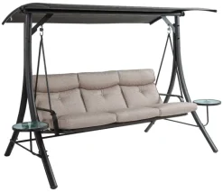 3 PERSON SWING W/TABLES
