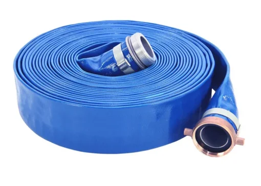 Abbott Rubber PVC Discharge Hose 2 in. D X 50 ft. L
