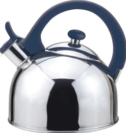 Acacia Blue Stainless Steel 2.1Qts. Tea Kettle