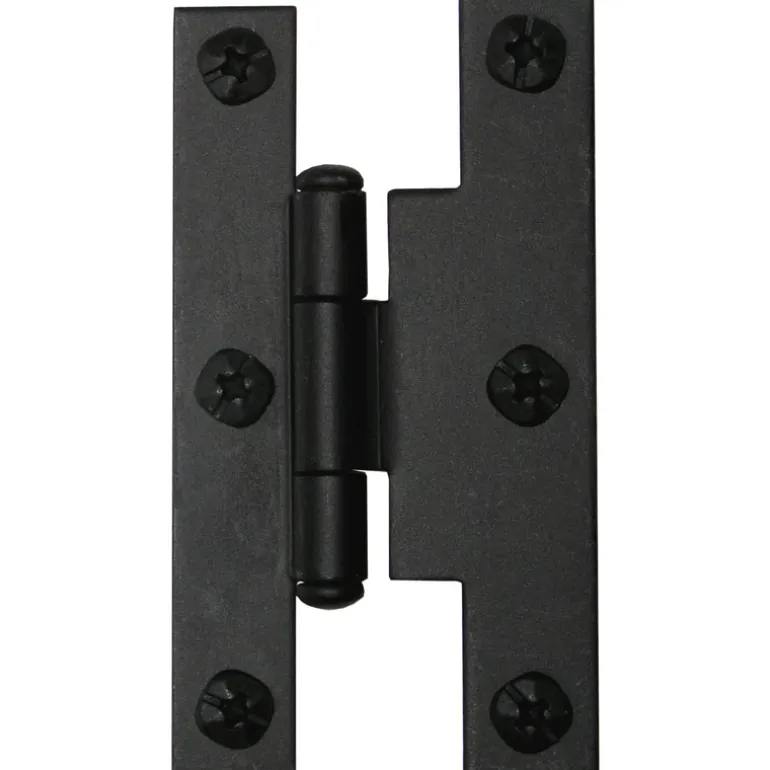 Acorn 1-11/16 in. W Iron Black Iron H-L Hinge 1 pk