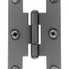 Acorn 1-13/16 in. W X 3 in. L Smooth Black Iron H Hinge 2 pk