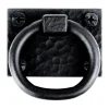 Acorn Ring Pull Square Cabinet Pull Ring Iron Black Black 1 pk