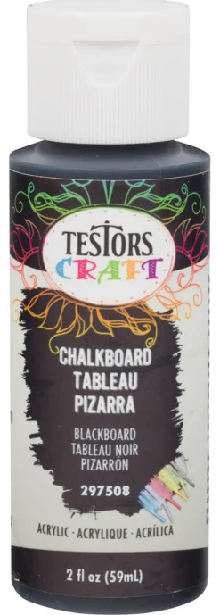 Acrylic Craft Paint, Chalkboard, 2-oz.