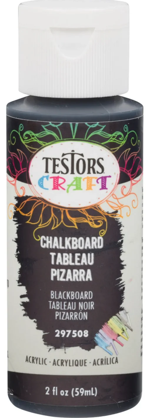 Acrylic Craft Paint, Chalkboard, 2-oz.