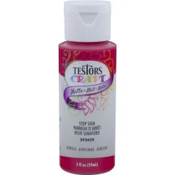 Acrylic Craft Paint, Matte Green, 2-oz.
