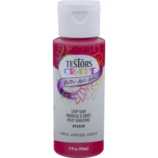 Acrylic Craft Paint, Matte Green, 2-oz.