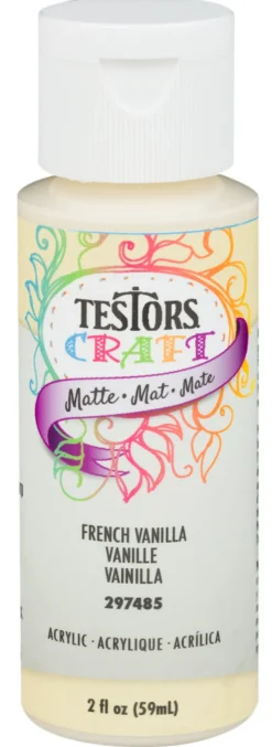 Acrylic Craft Paint, 2-oz., French Vanilla