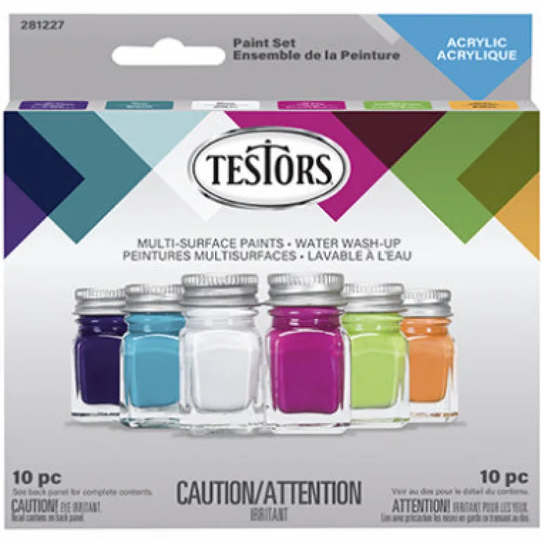 Acrylic Paint Set, 6-Color