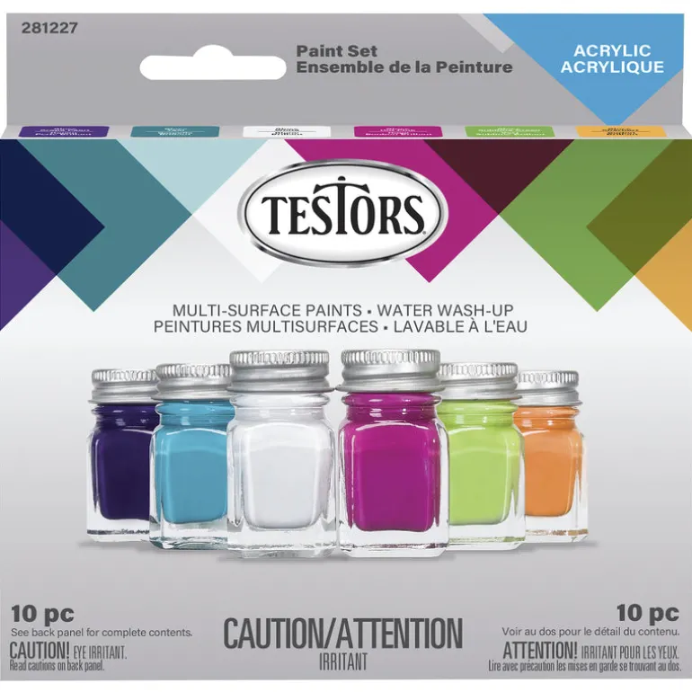 Acrylic Paint Set, 6-Color