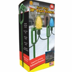 Adams Easy Push Light Stakes Light Stakes 25 pc