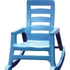 Adams Lil' Easy Pool Blue Polypropylene Kid's Rocking Chair