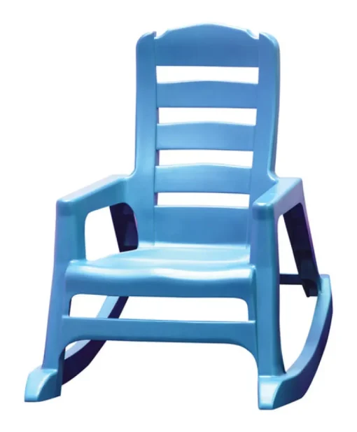 Adams Lil' Easy Pool Blue Polypropylene Kid's Rocking Chair