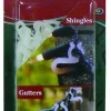 Adams White Plastic Gutter and Shingle Mount Patented Accessory Mighty Light Clip