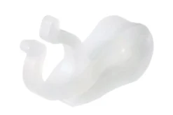 Adams White Plastic Gutter and Shingle Mount Patented Accessory Mighty Light Clip