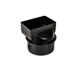 ADS 6 in. Snap Polyethylene Downspout Adapter