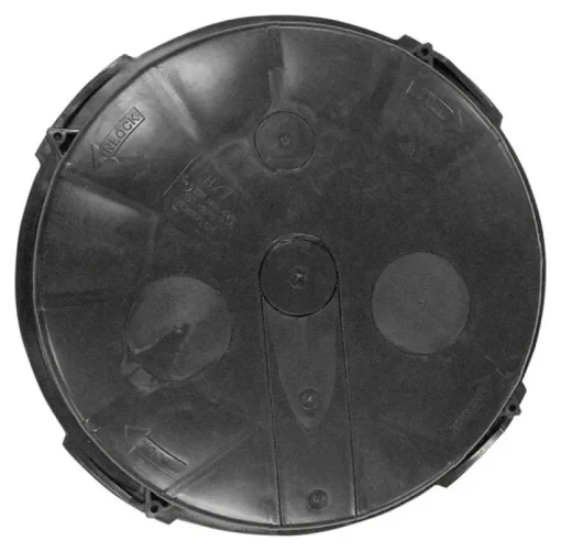 ADS Black Polyethylene Locking Sump Liner Lid 2 L x 18 W x 2 D in.