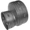 Advance Drainage Systems 6 in. Snap X 4 in. D Snap Polyethylene 5-1/2 in. Reducing Coupler 9 pk (Pack of 9)