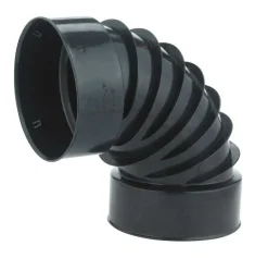 Advanced Drainage Systems 4 in. Snap X 4 in. D Snap Polyethylene 8 in. 90 Degree Elbow 1 pk