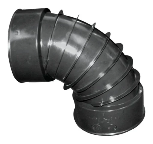 Advanced Drainage Systems 3 in. Snap X 3 in. D Snap Polyethylene 7 in. 90 Degree Elbow 1 pk