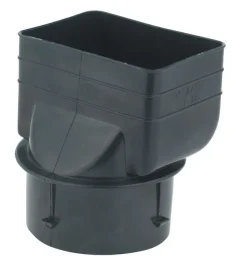 Advanced Drainage Systems 4-1/4 in. Barb X 3 in. D Barb Polyethylene Downspout Adapter 1 pk