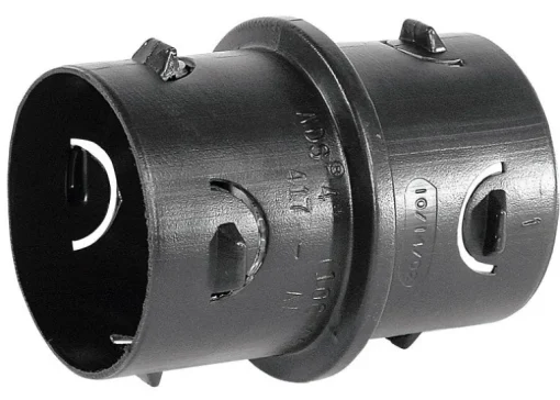Advanced Drainage Systems Schedule 40 4 in. Snap X 4 in. D Snap Polyethylene Coupler 1 pk