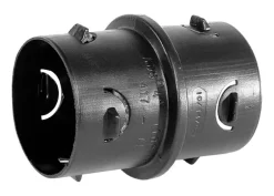 Advanced Drainage Systems Schedule 40 3 in. Snap X 3 in. D Snap Polyethylene 6 in. Coupler 1 pk