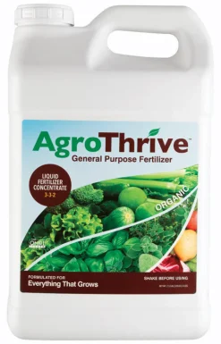 AgroThrive Organic Everything that Grows 3-3-2 General Purpose Fertilizer 2.5 gal