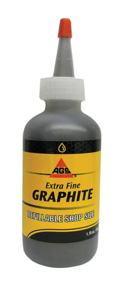AGS General Purpose Flammable Extra Fine Graphite Lubricant 2 oz. (Pack of 12)