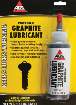 AGS Powder Graphite Lubricant 1.13 oz 1 pk
