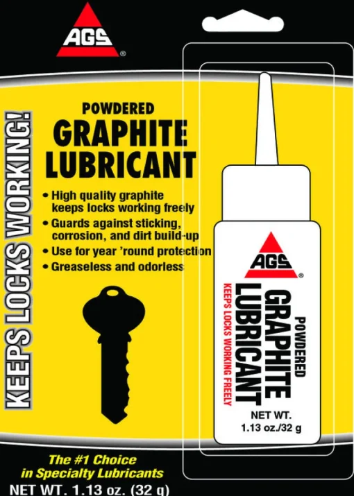 AGS Powder Graphite Lubricant 1.13 oz 1 pk