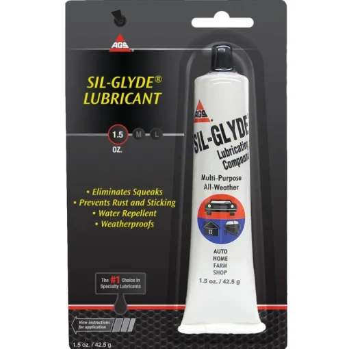 AGS Sil-Glyde Lubricant, 1.5 oz.