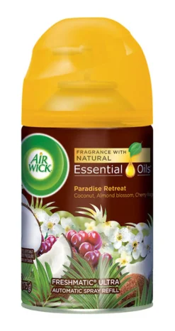 Air Wick Freshmatic Paradise Retreat Scent Air Freshener Refill 6.17 oz. Liquid (Pack of 6)