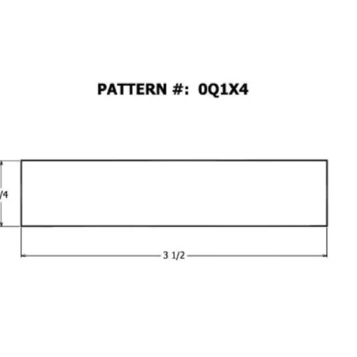 Alexandria Moulding 4 in. W x 6 ft. L x 1 in. Oak Board