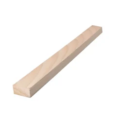 Alexandria Moulding 2 in. W x 6 ft. L x 1 in. Poplar Board