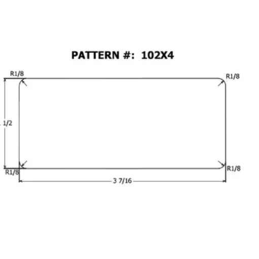 Alexandria Moulding 4 in. W x 6 ft. L x 2 in. Wood Stud