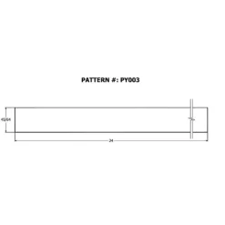 Alexandria Moulding 2 ft. W X 4 ft. L X 3/4 in. Plywood