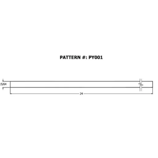 Alexandria Moulding 2 ft. W X 4 ft. L X 1/4 in. Plywood