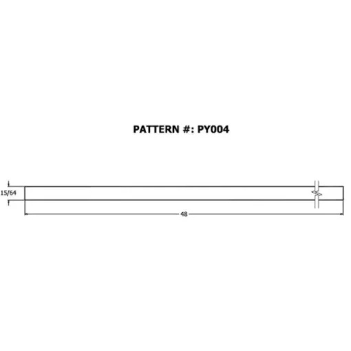 Alexandria Moulding 4 ft. W X 4 ft. L X 1/4 in. Plywood