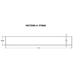 Alexandria Moulding 4 ft. W X 4 ft. L X 3/4 in. Plywood