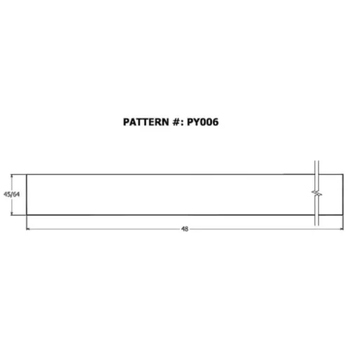 Alexandria Moulding 4 ft. W X 4 ft. L X 3/4 in. Plywood